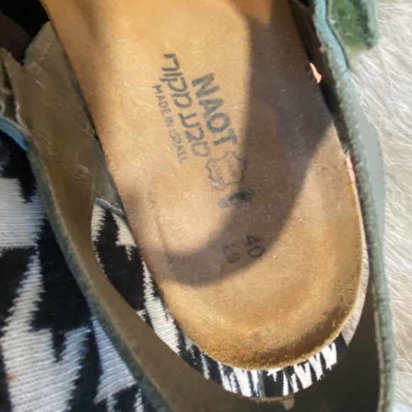 Naot Kayla Womens Blue Leather Sandal Size US 9.5/40 - Picture 4 of 6